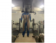 Thiết bị kiểm tra cháy quần áo bảo hộ